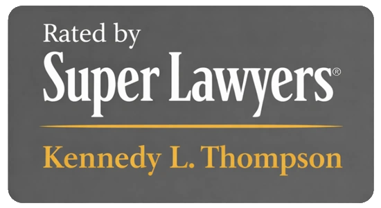 super lawyers recognition badge thompson and thompson pc duplin county nc 910-293-3124