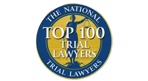 top 100 trial lawyers badge duplin county attorney 910-293-3124